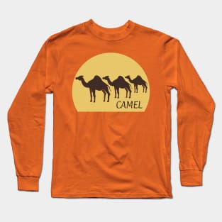 Camel Long Sleeve T-Shirt